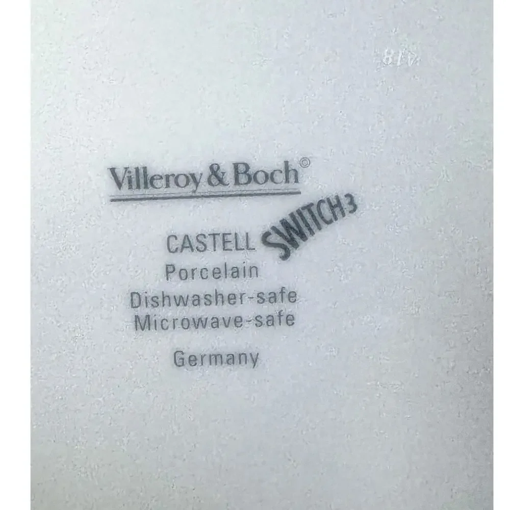 Villeroy & Boch Switch 3 1996-2020 Retired Castell 10.5